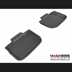 Chrysler 300/ 300C Floor Mats (Set of 2) - Rear - Black by 3D MAXpider (2011-2015)